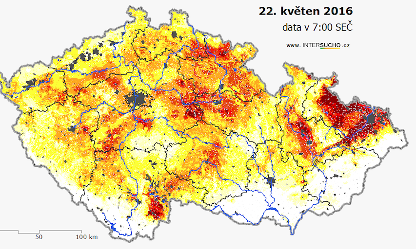 InterSucho: Česko již trpí suchem socioekonomickým